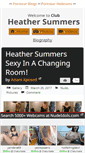 Mobile Screenshot of club-heathersummers.com